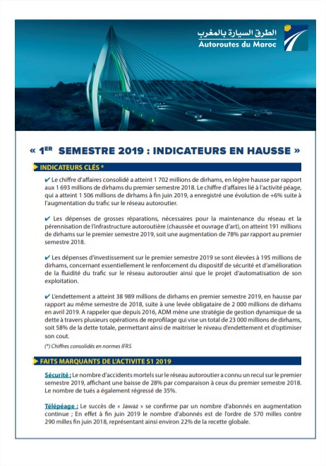 Indicateurs Trimestriels T2 2019