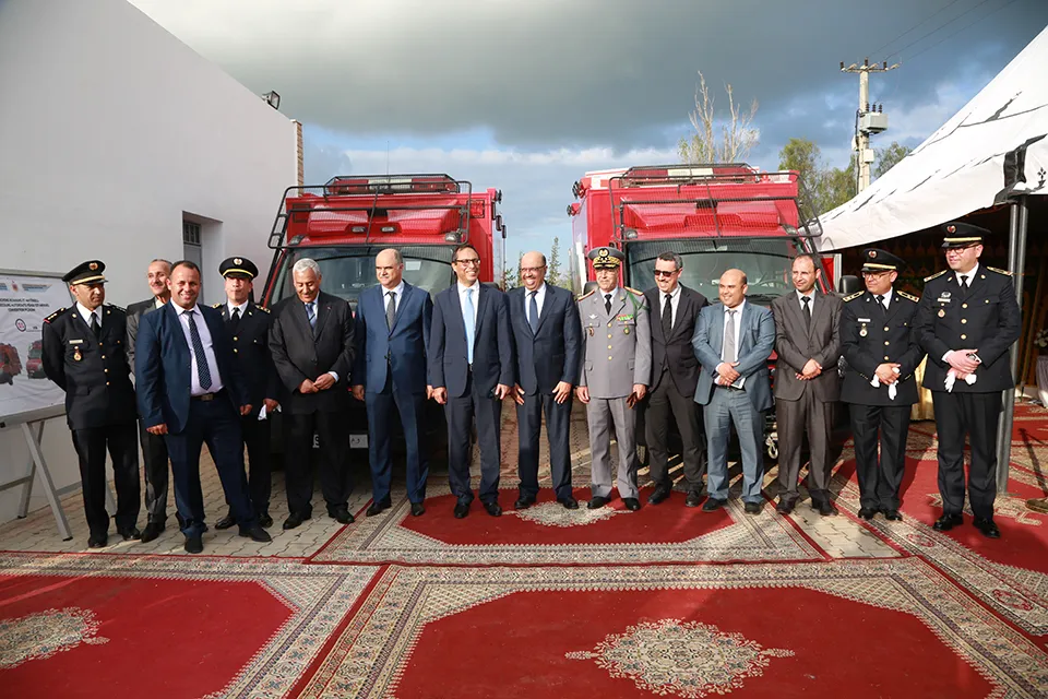 signature de convention de protection civile