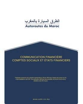 Rapport Financier Semestriel provisoire S1 2021